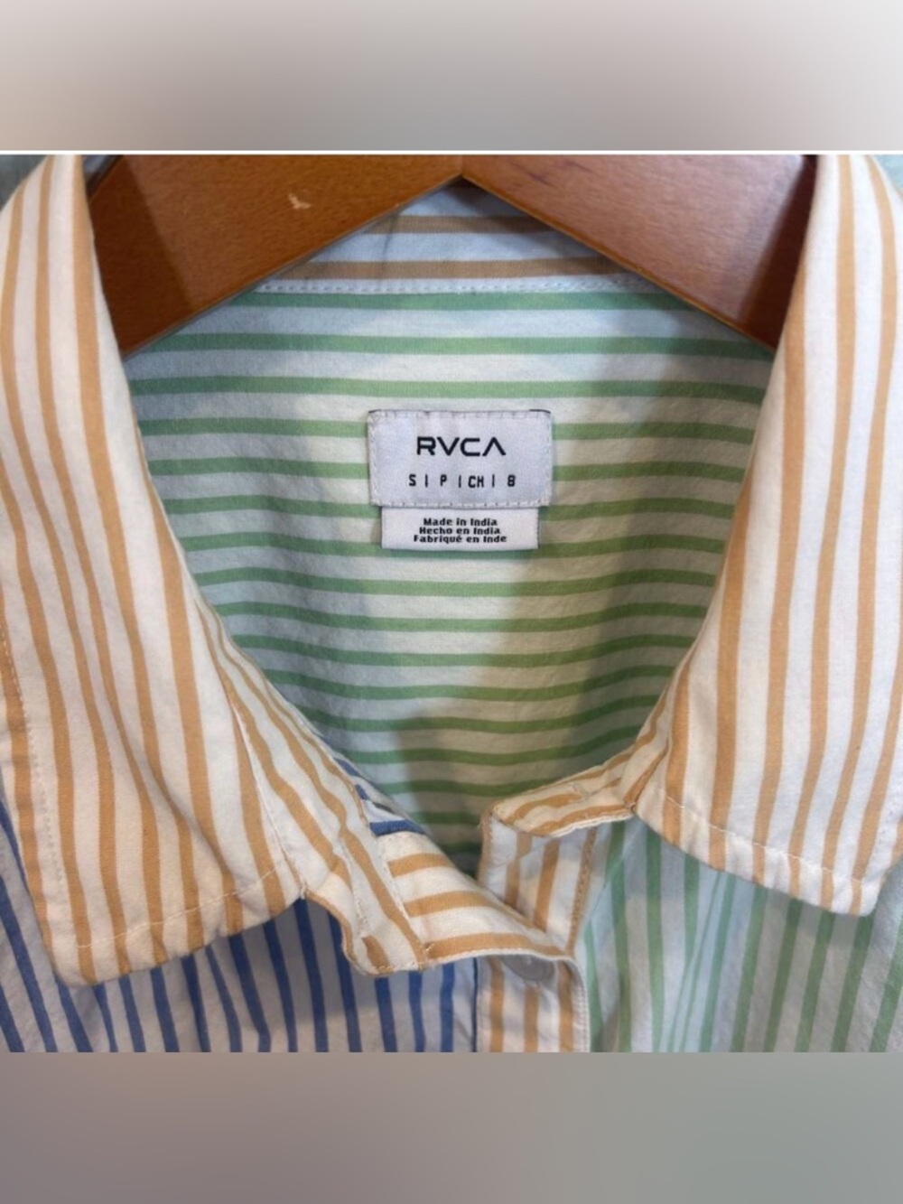 RVCA Nauti Shirt - Short Sleeve Shirt for Women - Small - Picture 4 of 12